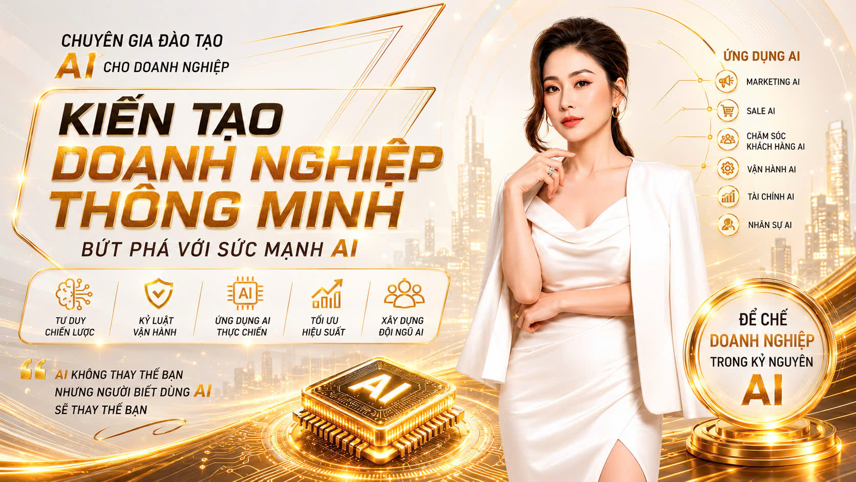 Phạm Mai Phương - Chuyên gia đào tạo AI · Cài đặt Bộ Não Thứ 2 · Xây dựng đế chế doanh nghiệp 1 người