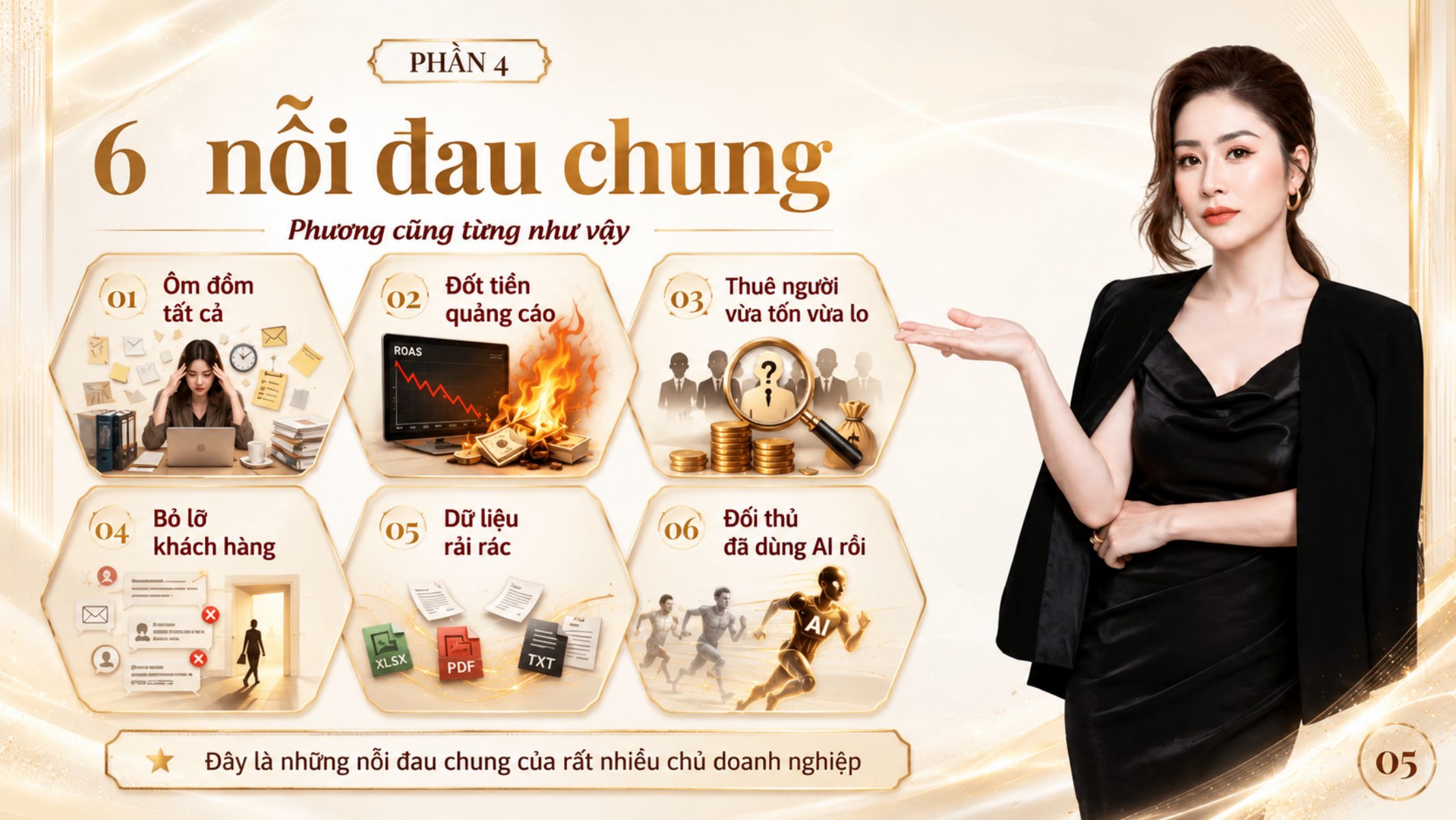 6 nỗi đau chung của chủ doanh nghiệp